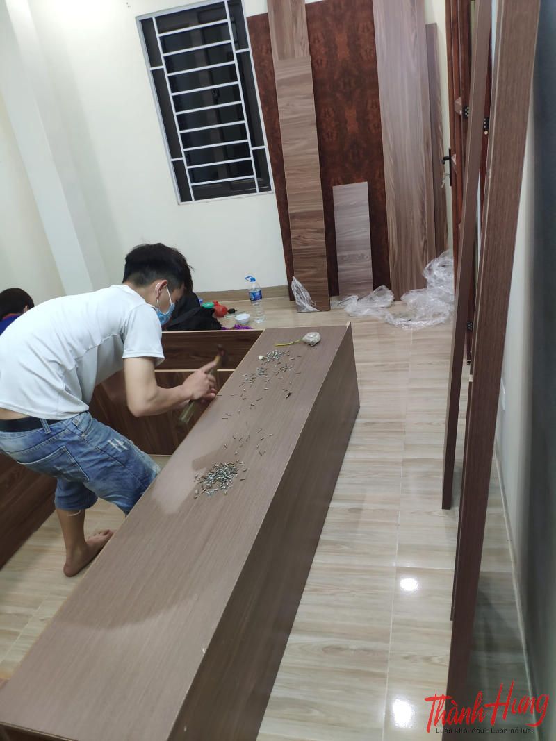 Quy trình 4 bước của vận chuyển nhà Hai Bà Trưng
