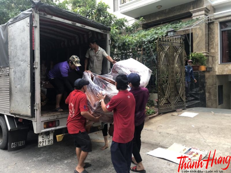 Taxi tải Thành Hưng cam kết sẽ đền bù hoàn toàn giá trị tài sản nếu hư hỏng 