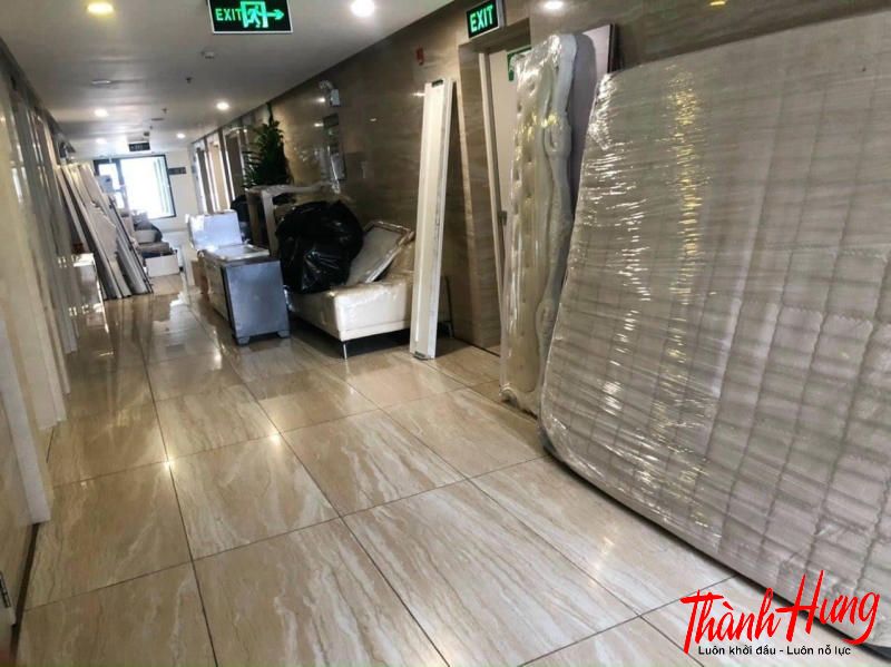 Quá trình dọn đồ ở chung cư để chuyển nhà ở quận Tây Hồ