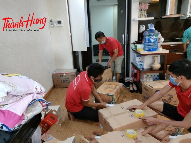 Chuyển nhà cho bà Cẩm nhà ở Việt Hùng - Đông Anh