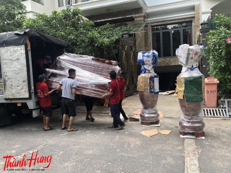Chuyển nhà cho anh Hà nhà ở tỉnh Thái Nguyên.