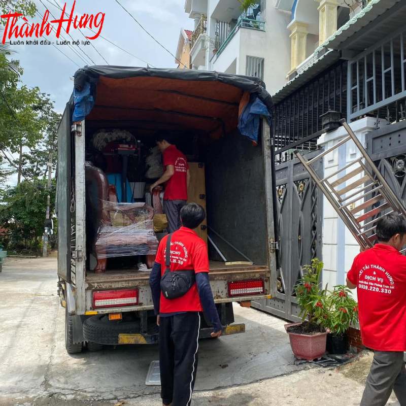 Chuyển nhà cho Anh Phong nhà ở Tân Phú - Phú Thọ.