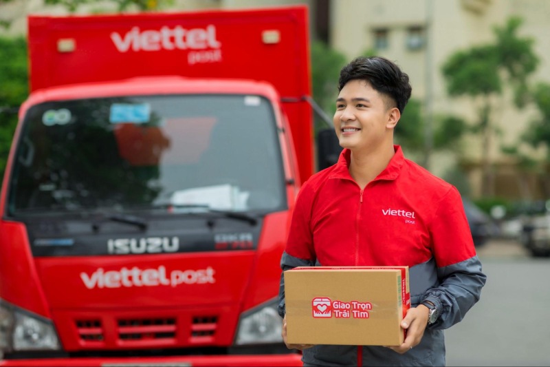 Đơn vị vận chuyển Viettel Post.