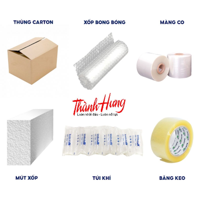 Chuẩn bị dây chằng, xốp, bìa carton để cố định và bảo vệ tủ lạnh.