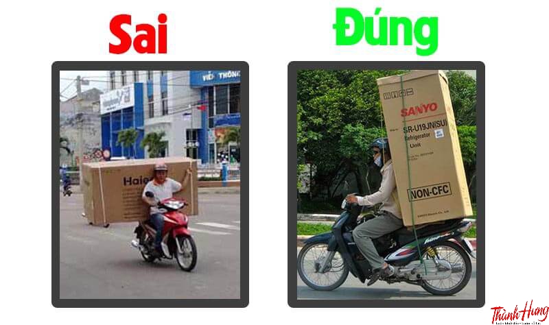 Cần lưu ý trong quá trình vận chuyển.