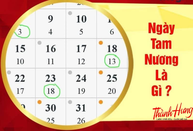 Ngày Tam Nương là một ngày được xem là không tốt trong văn hóa Á Đông, đặc biệt là tại Việt Nam.